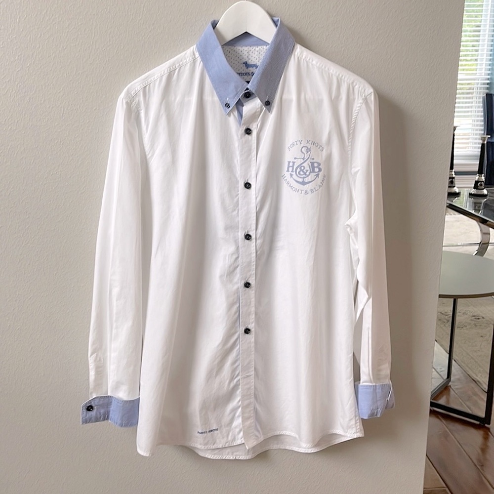 Harmont & Blaine Marine Forty Knots Men’s Shirt - M